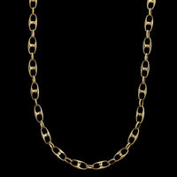 Vintage 18K Yellow Gold Estate Anchor Chain