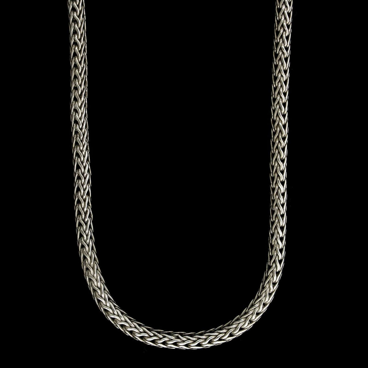 John Hardy Sterling Silver Estate Classic Chain Necklace