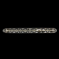 Art Deco Platinum Estate Diamond Bar Pin, Platinum, Long's Jewelers