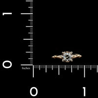 14K Yellow Gold Estate Diamond Ring