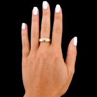 14K Yellow Gold Estate Diamond Ring