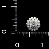 14K White Gold Estate Diamond Ring