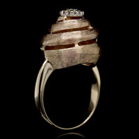14K Yellow Gold Estate Diamond Ring