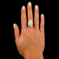 14K Two-tone Gold Estate Diamond Ring