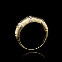 18K Yellow Gold Estate Diamond Ring