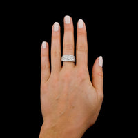 J.B. Star Platinum Estate Diamond Ring