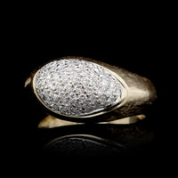 Marco Bicego 18K Yellow Gold Estate Diamond Confetti Isola Ring, Italy
