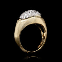 Marco Bicego 18K Yellow Gold Estate Diamond Confetti Isola Ring - Italy