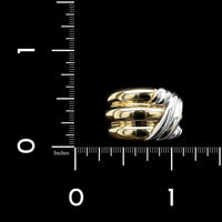 18K Two-tone Gold Estate Ring