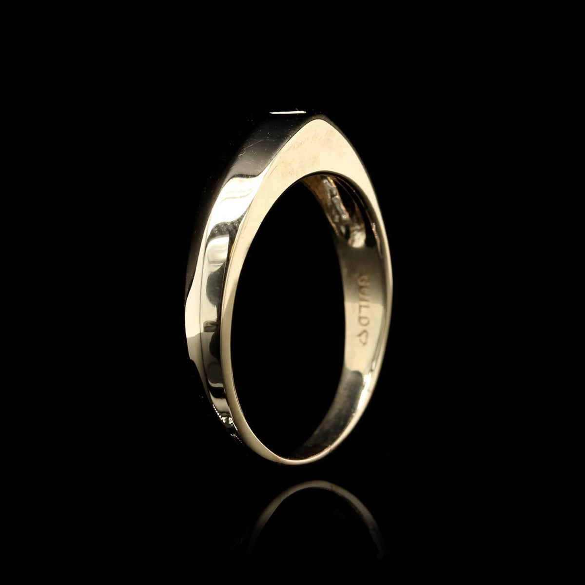 14K Yellow Gold Estate Diamond Ring