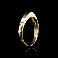 14K Yellow Gold Estate Diamond Ring