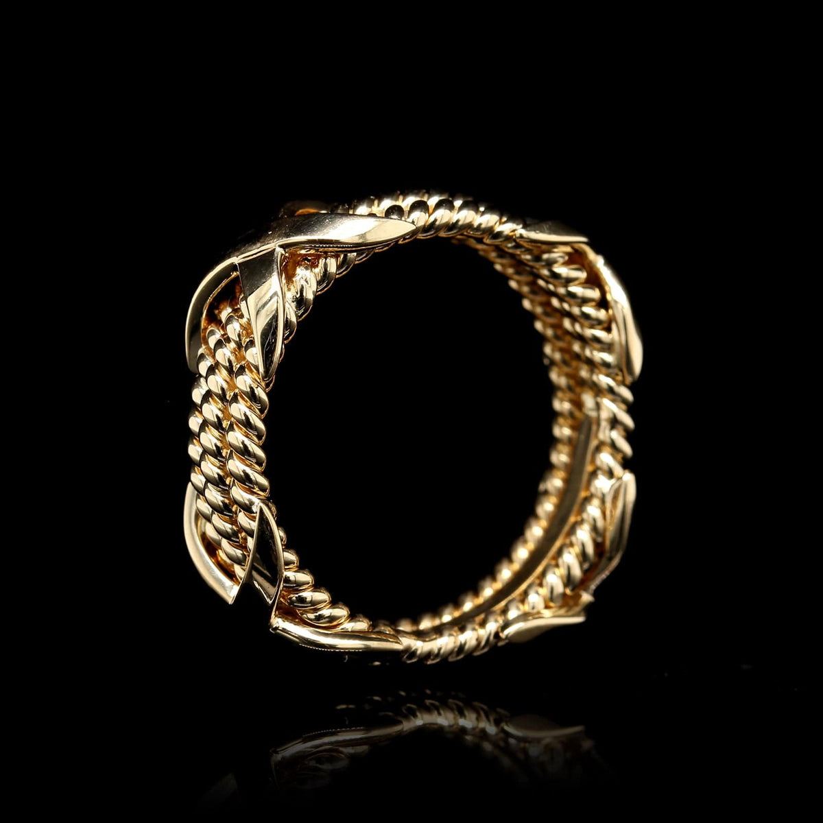 Tiffany & Co. 18K Yellow Gold Estate Jean Schlumberger Band