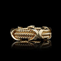 Tiffany & Co. 18K Yellow Gold Estate Jean Schlumberger Band