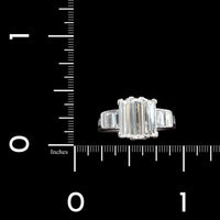 Platinum Estate Diamond Ring