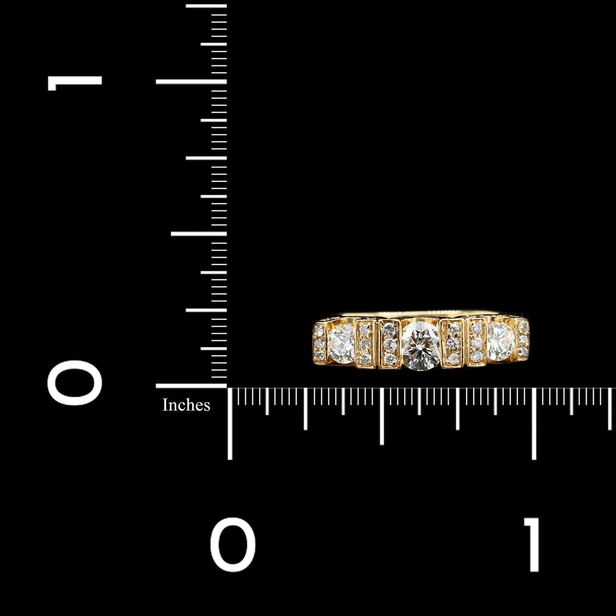 14K Yellow Gold Estate Diamond Ring, Yellow gold, Long's Jewelers