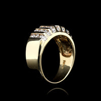 14K Yellow Gold Estate Diamond Ring