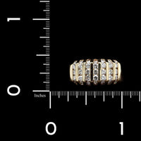14K Yellow Gold Estate Diamond Ring