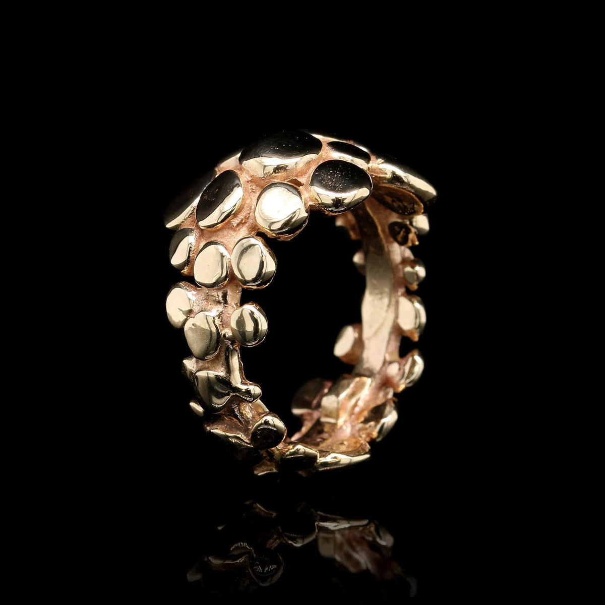 14K Yellow Gold Estate Freeform Ring