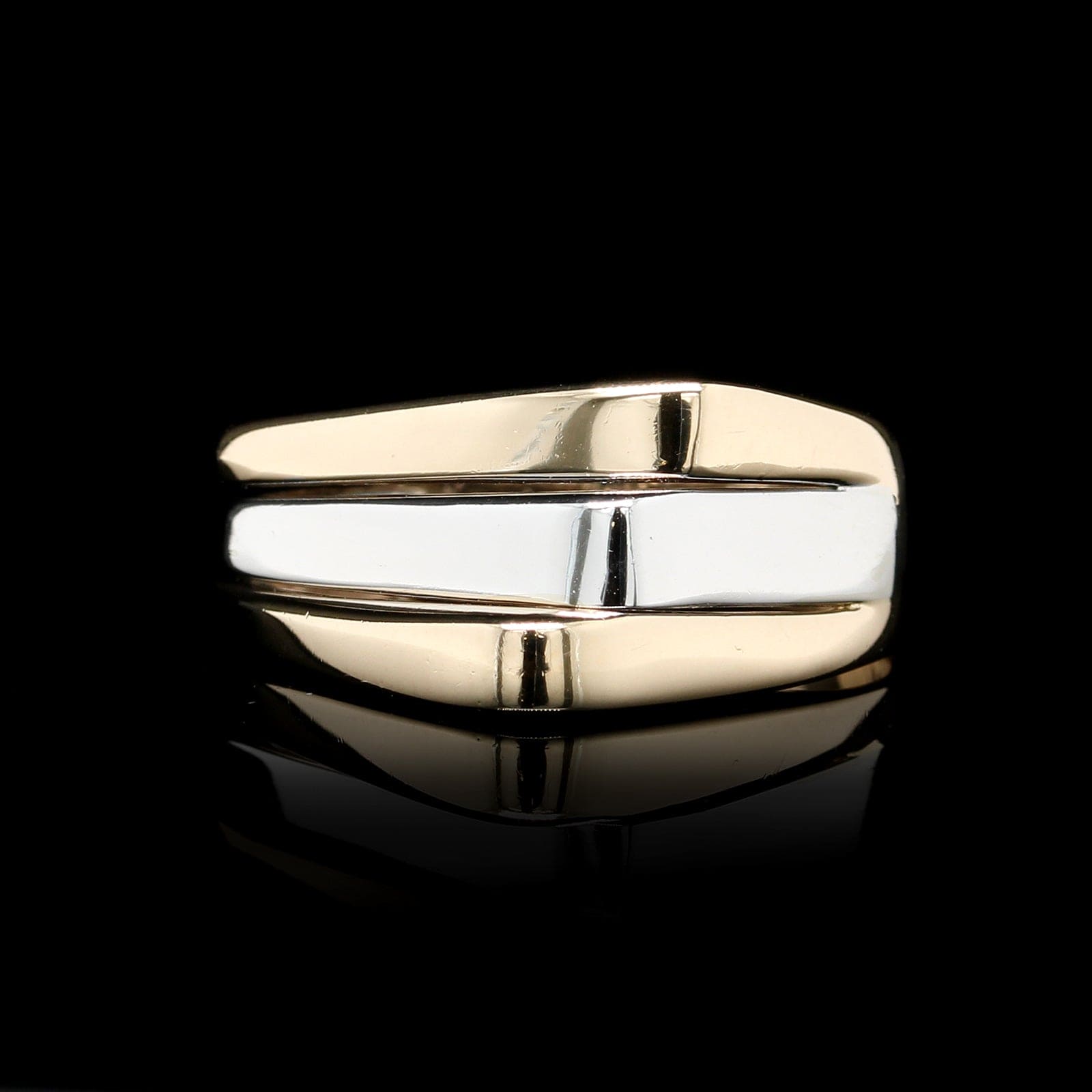 14K Two-Tone Gold Estate Ring