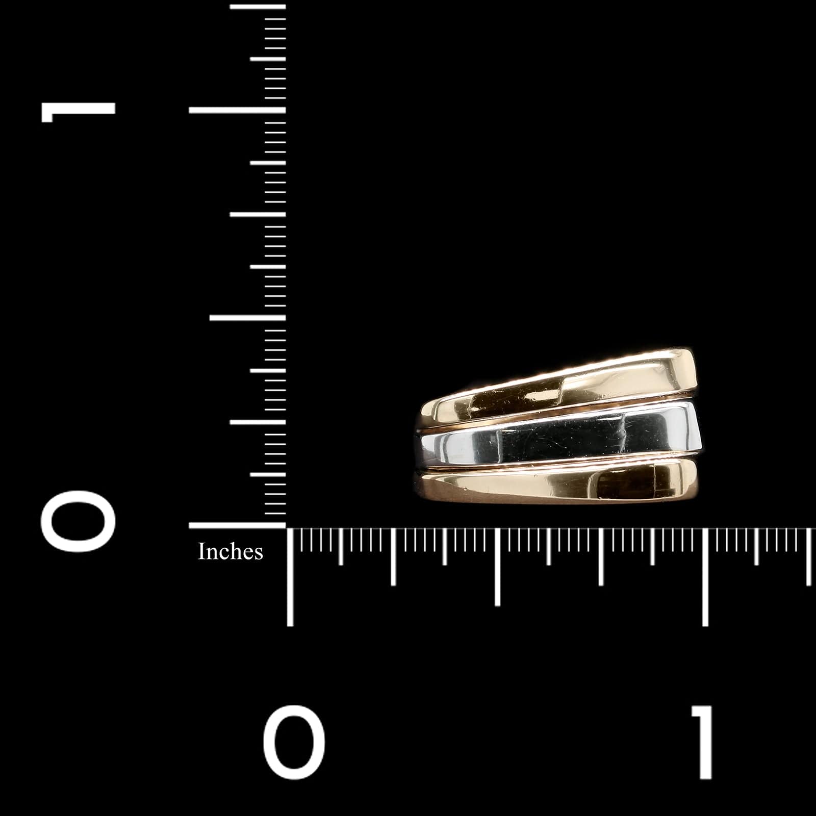 14K Two-Tone Gold Estate Ring