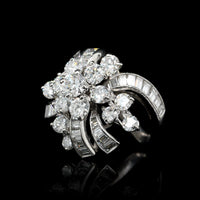 Platinum Estate Diamond Ring