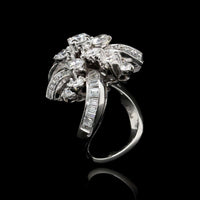 Platinum Estate Diamond Ring