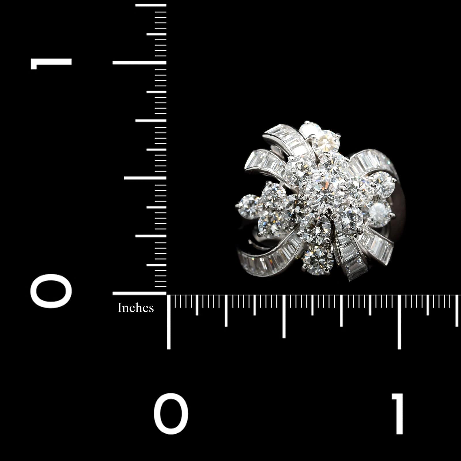 Platinum Estate Diamond Ring