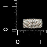 Tiffany & Co. Sterling Silver Estate Somerset Mesh Band