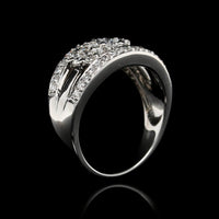 14K White Gold Estate Diamond Ring