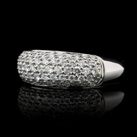 14K White Gold Estate Diamond Ring