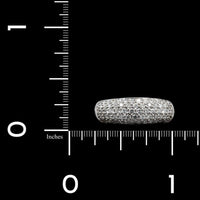 14K White Gold Estate Diamond Ring