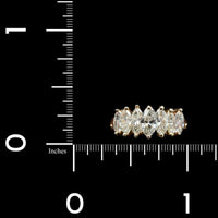 14K Yellow Gold Estate Diamond Ring
