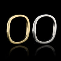 14K Yellow and White Gold Estate Stack Rings