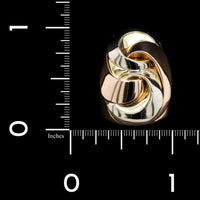 Marina B Tricolor Gold Estate Ring
