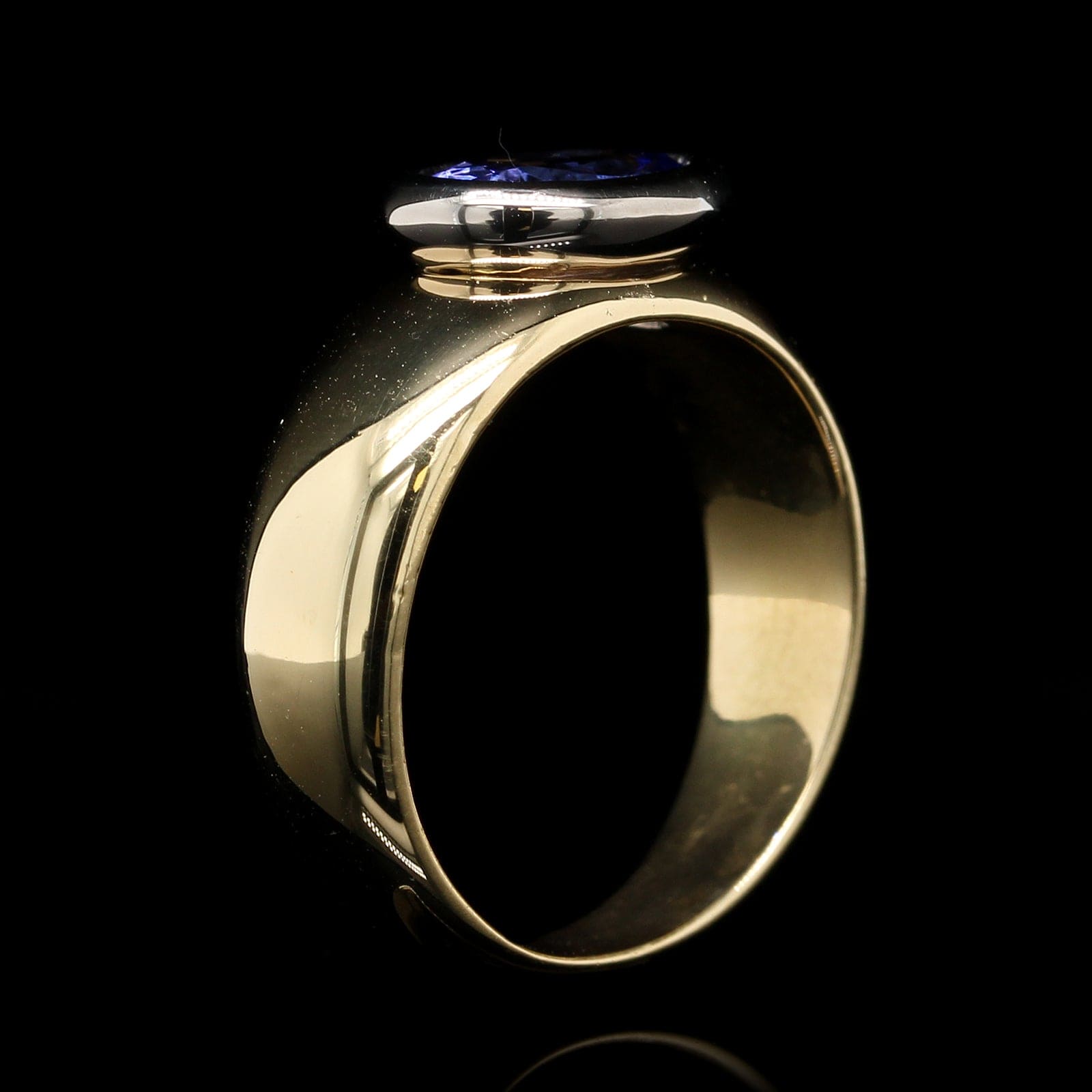 H. Stern 18K Two-tone Gold Estate Tanzanite Ring