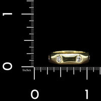 18K Yellow Gold Estate Diamond Ring
