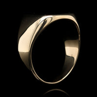 14K Yellow Gold Estate Signet Ring