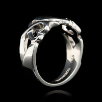 Tiffany & Co. Sterling Silver Estate Paloma Picasso Loving Heart Ring