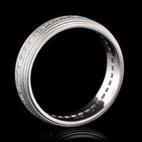 14K White Gold Estate Diamond Eternity Band