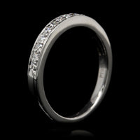 Platinum Estate Diamond Band