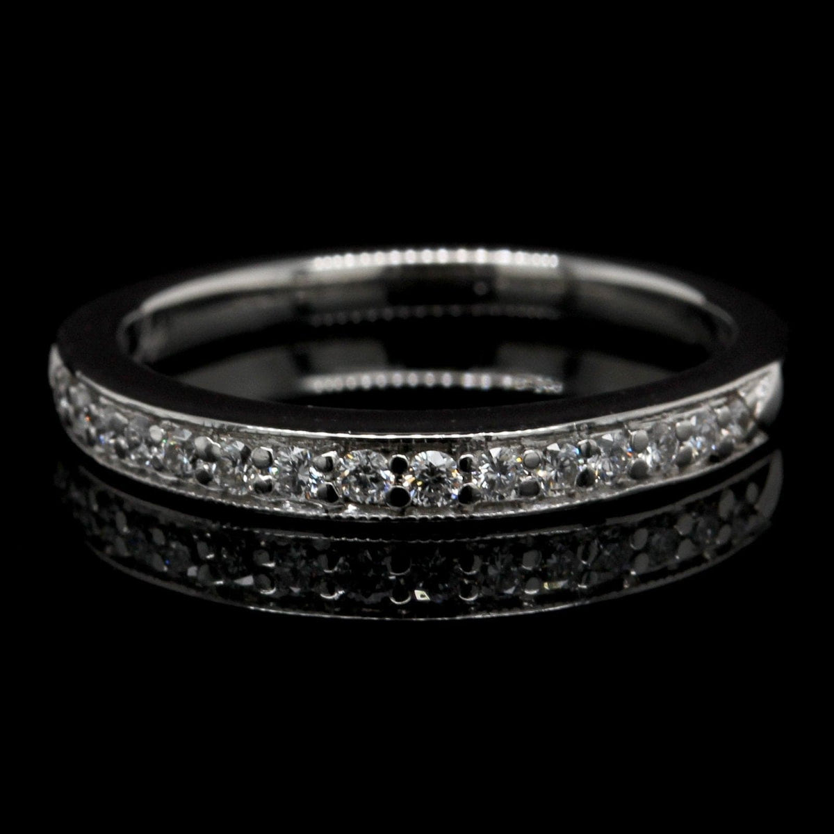 Platinum Estate Diamond Band