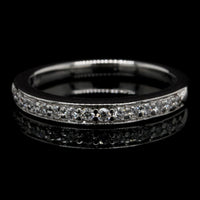 Platinum Estate Diamond Band