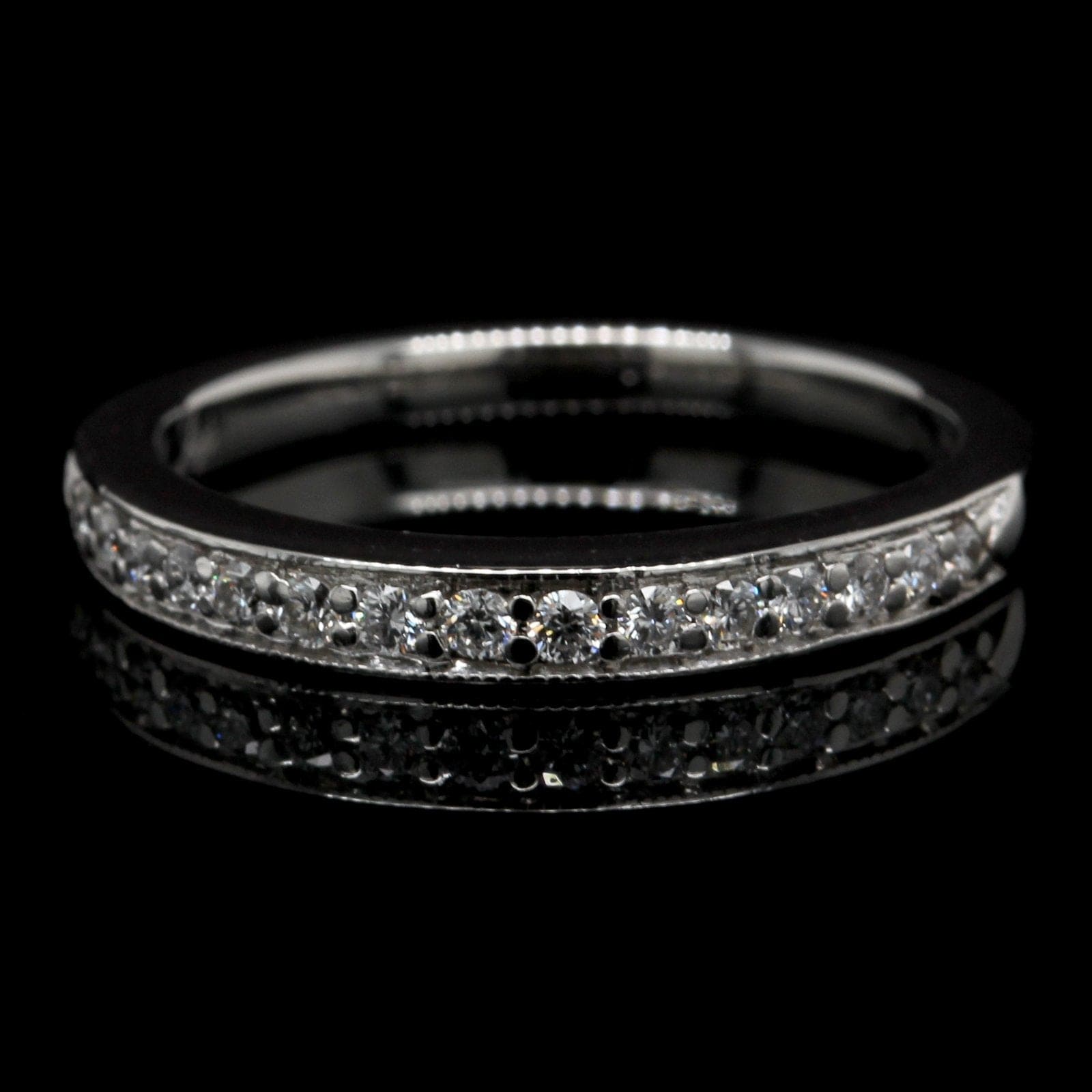 Platinum Estate Diamond Band