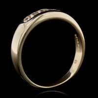14K Yellow Gold Estate Diamond Band
