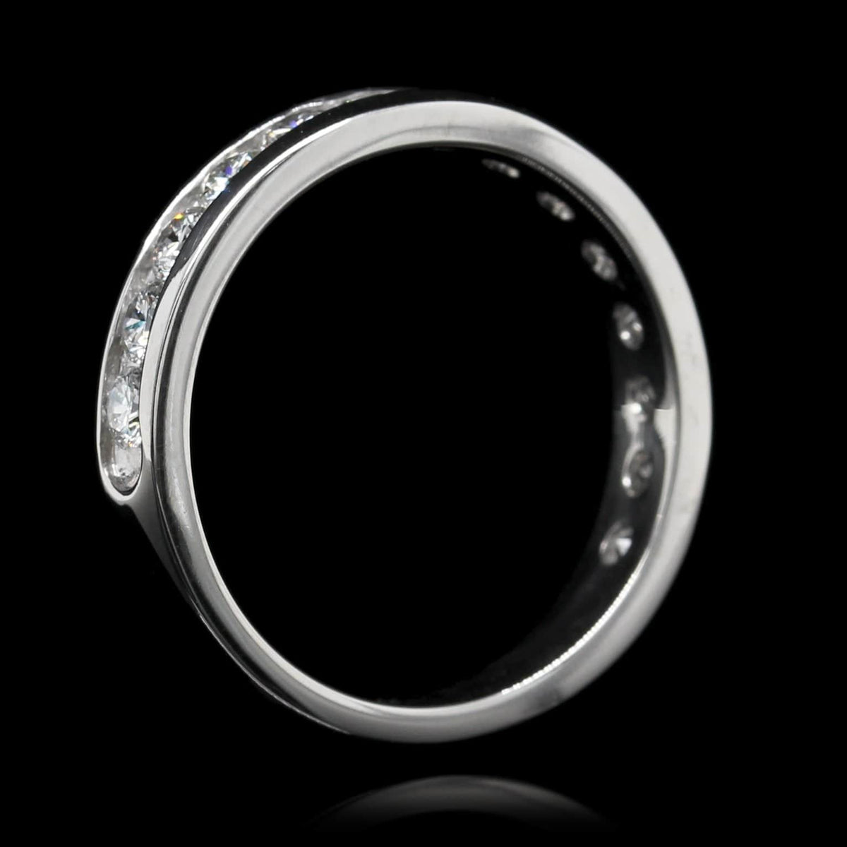 Platinum Estate Diamond Band