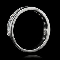 Platinum Estate Diamond Band