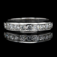 Platinum Estate Diamond Band