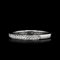 Platinum Estate Diamond Band