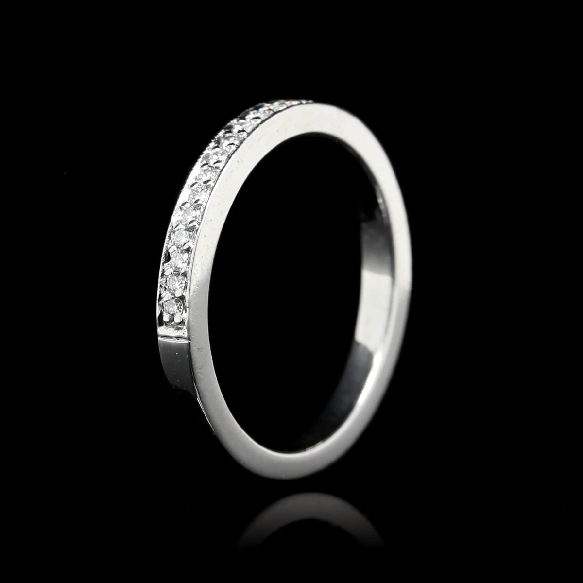 Platinum Estate Diamond Band