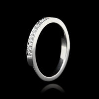 Platinum Estate Diamond Band
